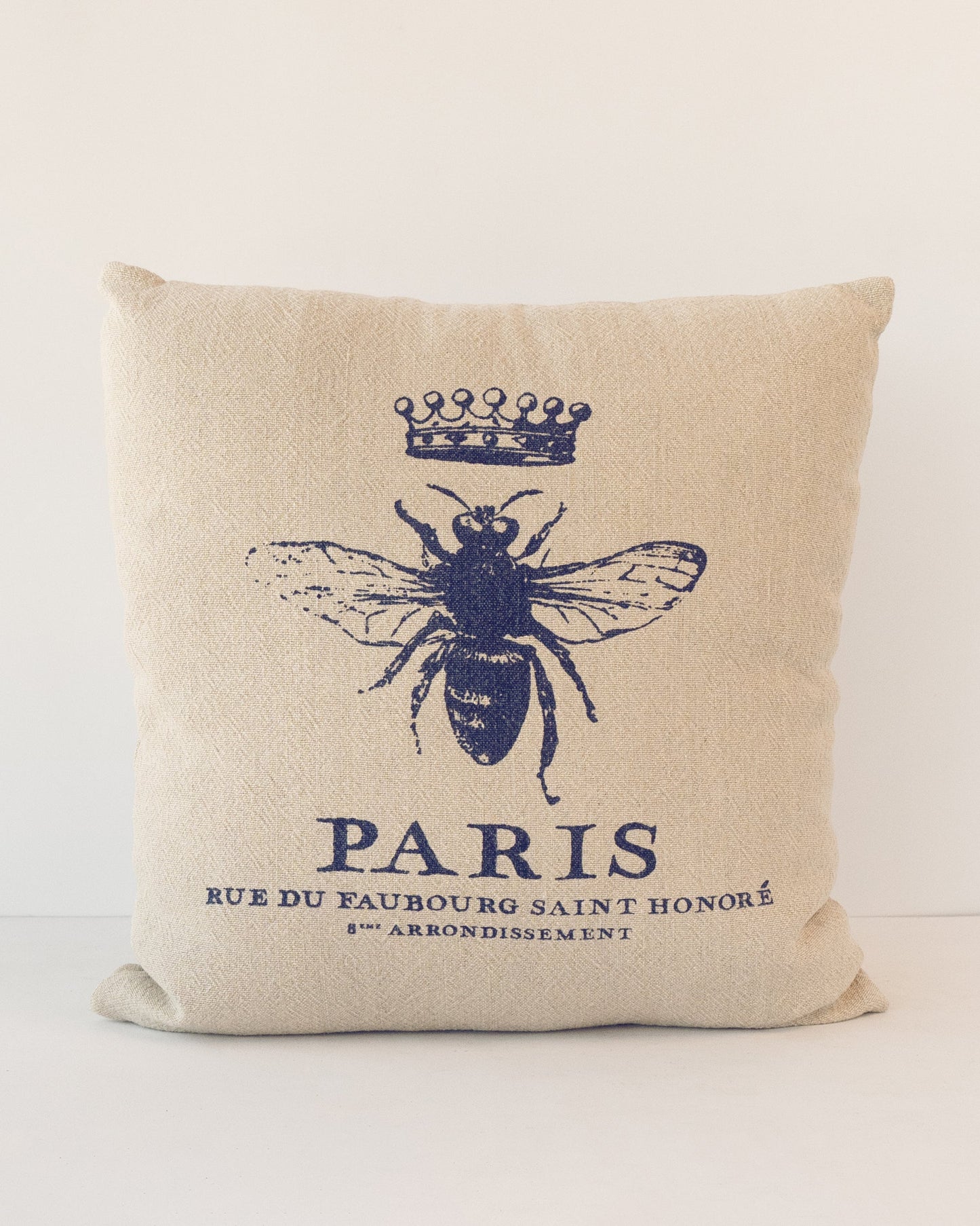 Casa Verde Mallorca Vintage Queen Bee Print Cushion
