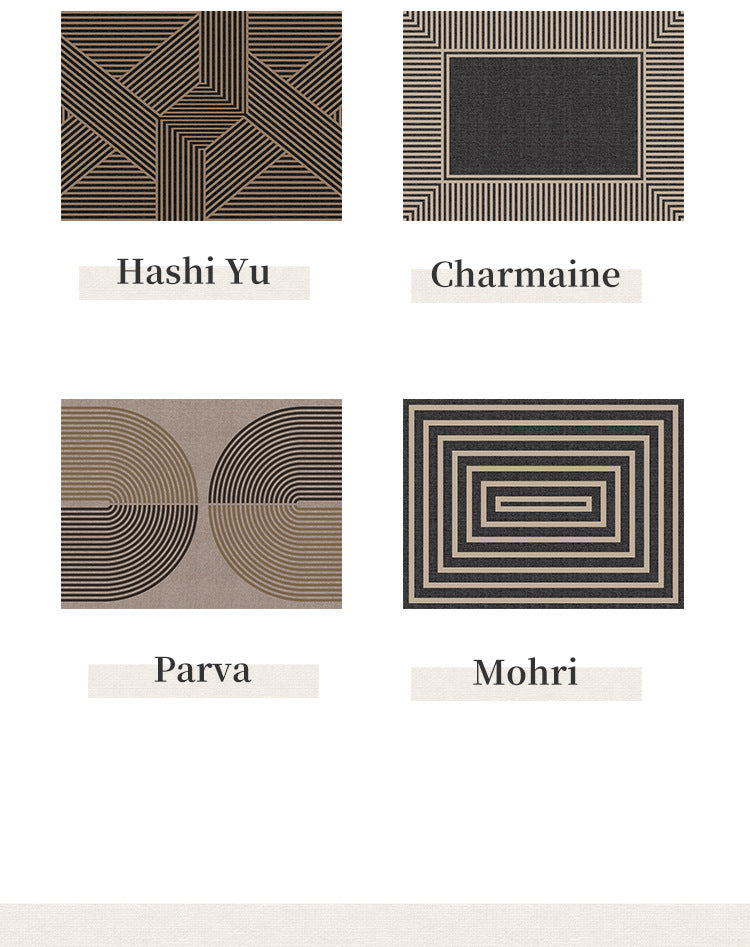 Non-Slip Entryway Doormat | Brown Indoor Outdoor Welcome Rug 50x80cm Style 5