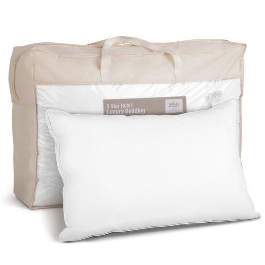 Goose Feather Down Luxury Pillow - Twin Pack