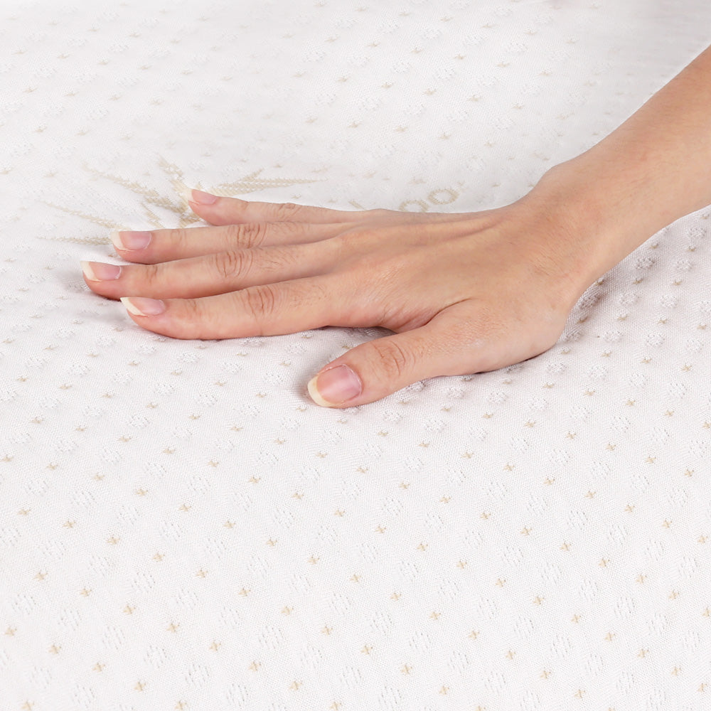 Memory Foam Pillow Bamboo Cover - Twin Pack