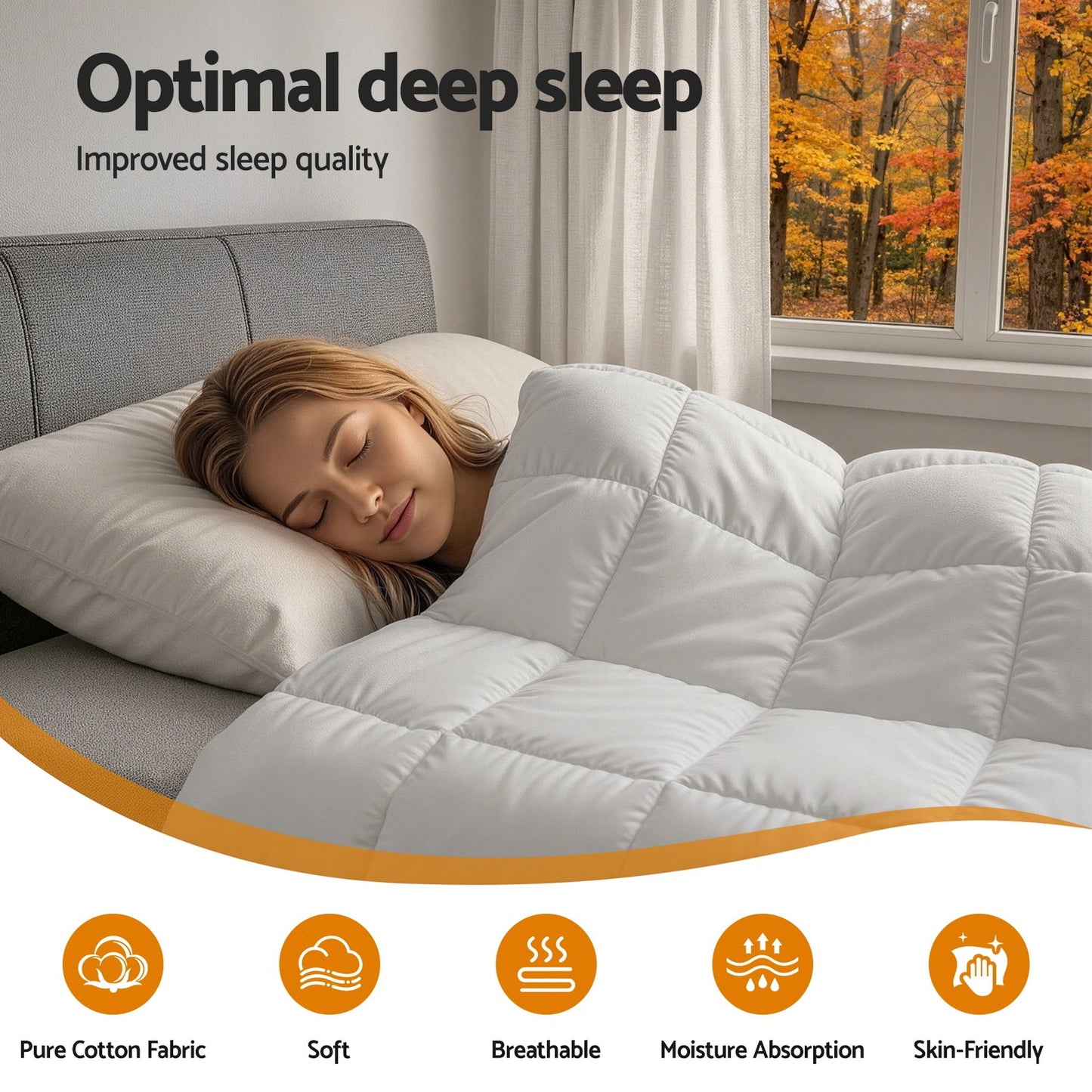 100% Thick Wool Quilt 500GSM - King