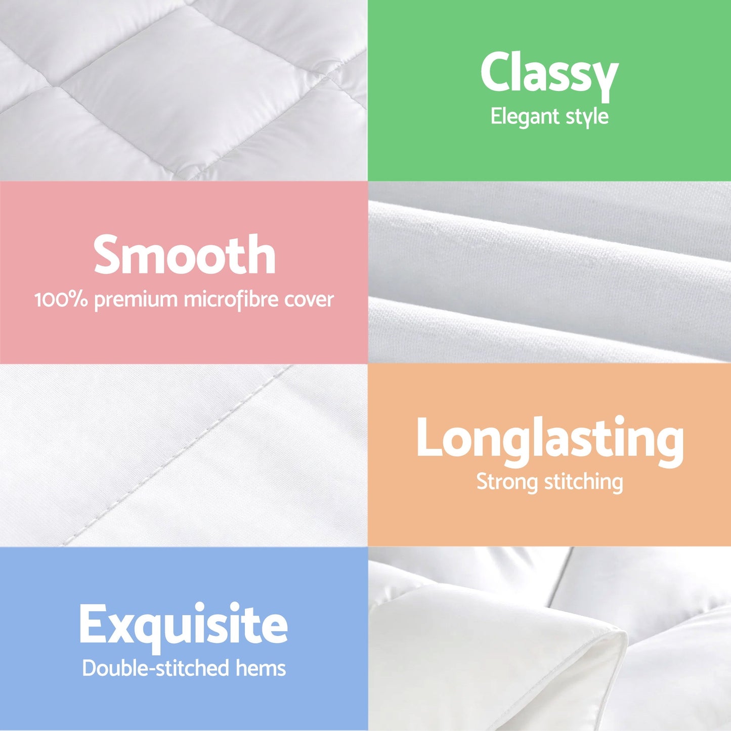 100% Extra Thick Wool Quilt 800GSM- King