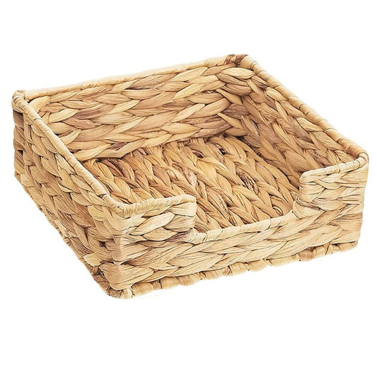 Woven Water Hyacinth Napkin Holder