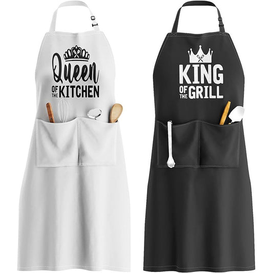 2pcs Apron Set - Gifts for Couples