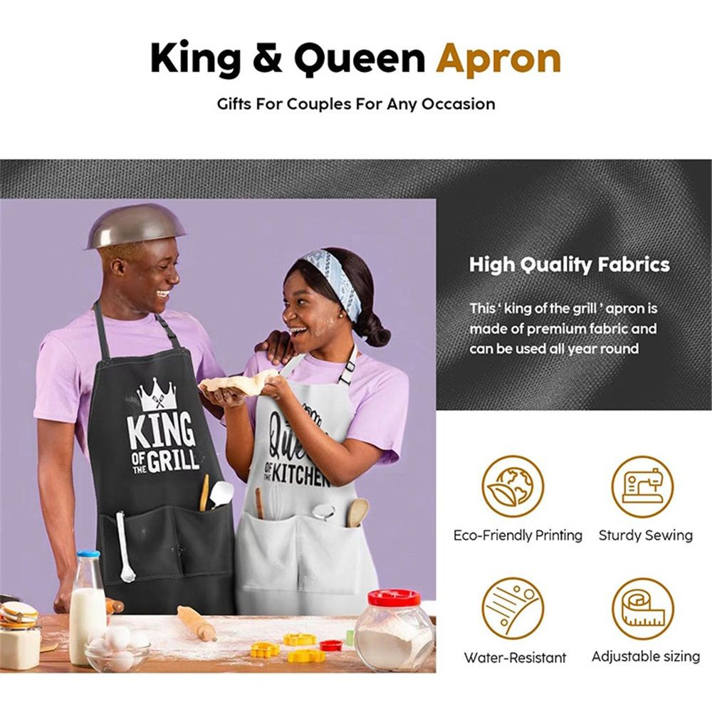 2pcs Apron Set - Gifts for Couples