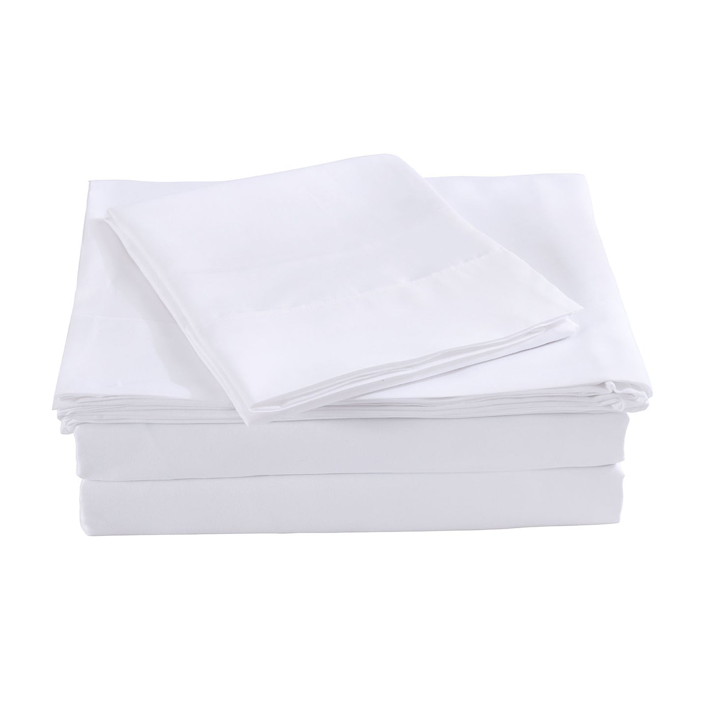 Ultra Soft Bamboo Blended Sheet Set White - Queen