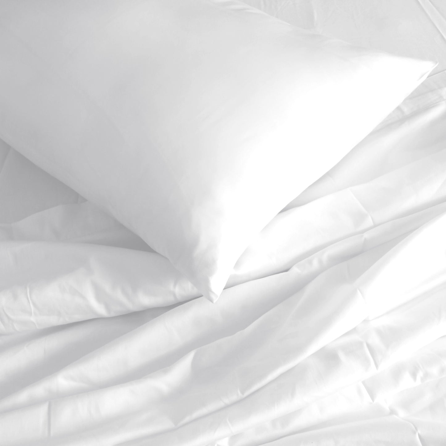 Hotel Grade Ultra Soft Bamboo Cotton Sheet Set White - Queen