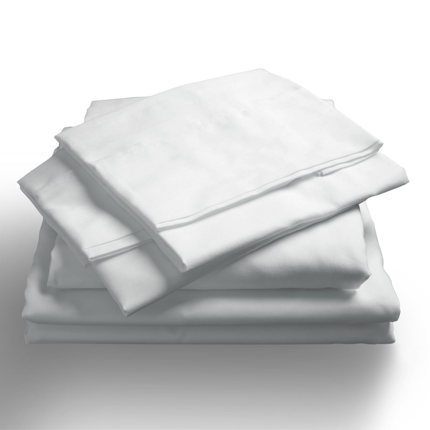 Hotel Grade Ultra Soft Bamboo Cotton Sheet Set White - Queen