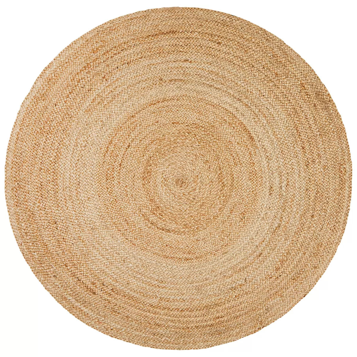 Natural Jute Indoor Floor Rug 120 x 120cm