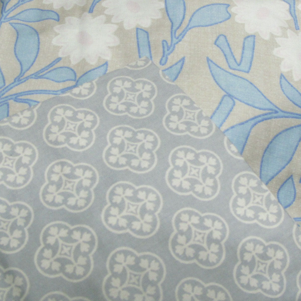 Florence Cotton Reversible Quilt Cover Set - Queen