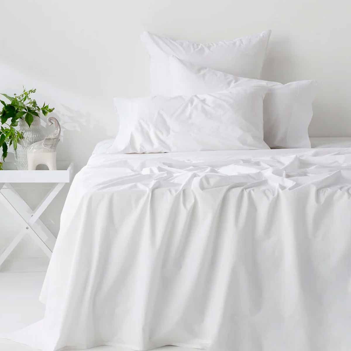 Organic Cotton Premium White Sheet Set