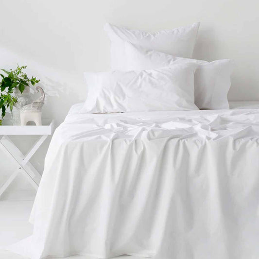 Organic Cotton Premium White Sheet Set