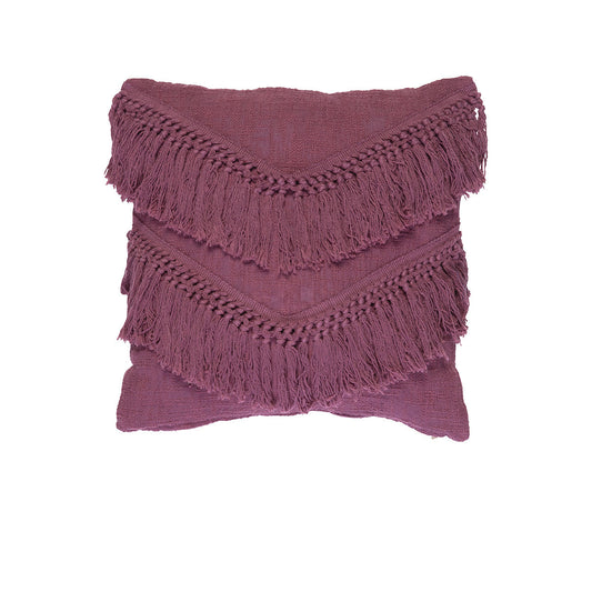 Bedding House Heather Plum Luxury Cotton Cushion