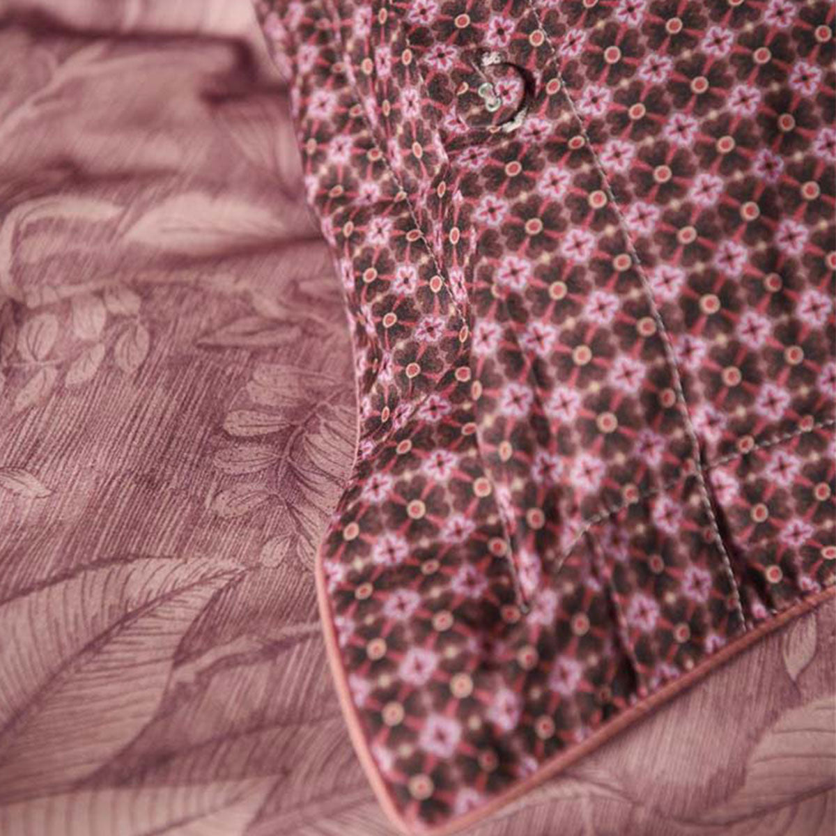 Casa Dei Fiori Terra Cotton Quilt Cover Set - Queen