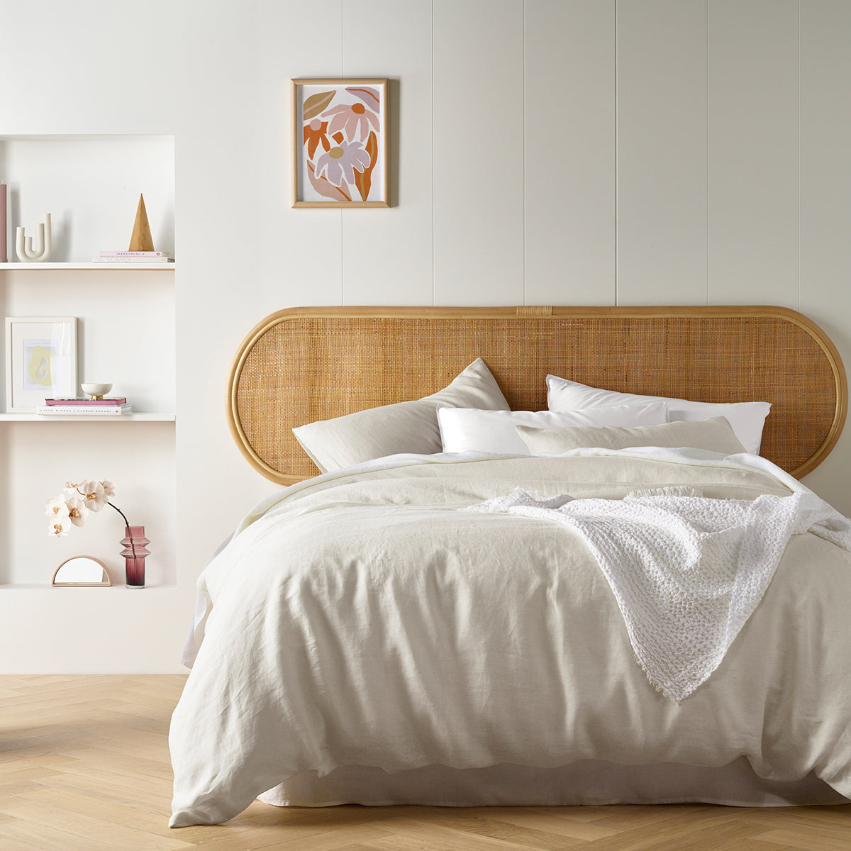 100% French Linen Quilt Cover Set - Super King
