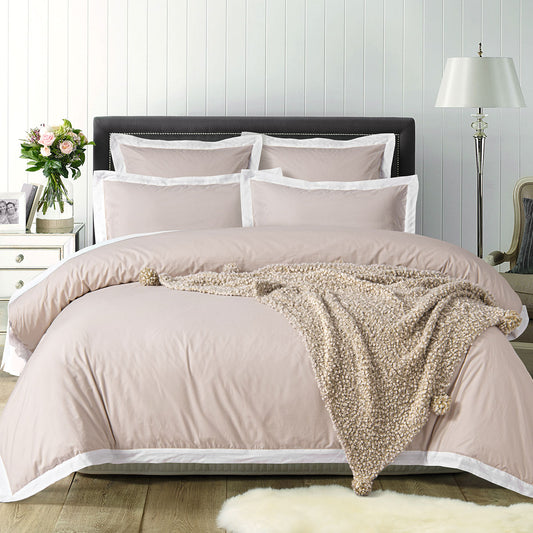 Tailored Deluxe Cotton Quilt Cover Set - Queen