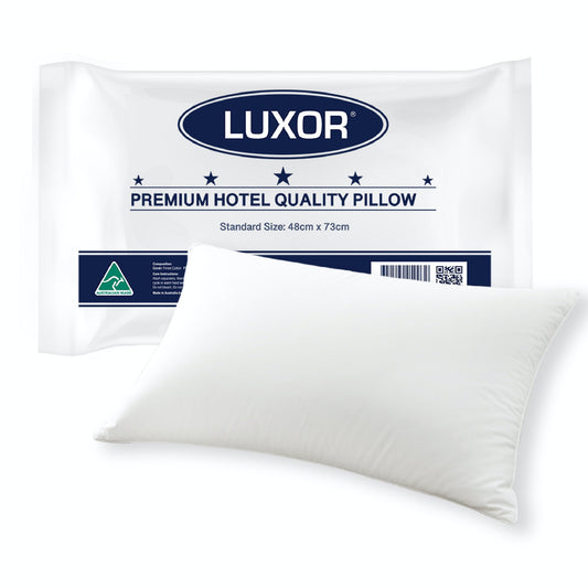Australian Made Hotel Quality Pillow Standard Size - Single Pack