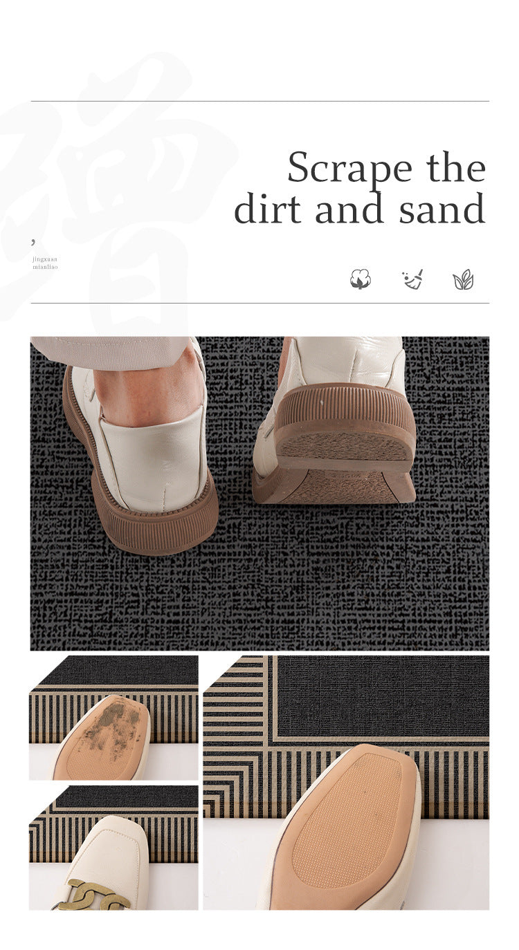 Non-Slip Entryway Doormat | Indoor Outdoor Welcome Rug 50x80cm Style 2